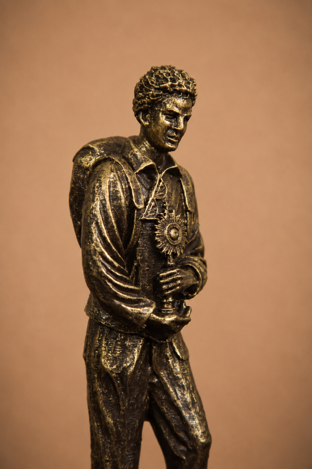 St. Carlo Acutis Holding a Monstrance